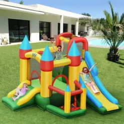 Costway Kids Inflatable Bounce House Jumping Dual Slide Bouncer Castle W/ 780W Blower 11 Costway Kids Inflatable Bounce House Jumping Dual Slide Bouncer Castle W/ 780W Blower -Costway Store GUEST 9c9e7b00 e14d 436e a829 47ab2601f1a6