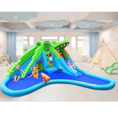 Costway Inflatable Style Water Slide Upgraded Kids Bounce Castle W/780W Blower 2 Costway Inflatable Style Water Slide Upgraded Kids Bounce Castle W/780W Blower - Image 2