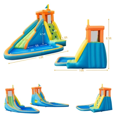 Costway Kids Bounce House Castle Splash Water Pool Without Blower 2 Costway Kids Bounce House Castle Splash Water Pool Without Blower - Image 2