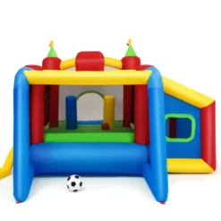 Costway Inflatable Bounce House, 7-in-1 Jump And Slide Bouncer W/ Basketball Rim, Football & Ocean Ball Playing Area, Dart Target(Without Blower) 14 Costway Inflatable Bounce House, 7-in-1 Jump And Slide Bouncer W/ Basketball Rim, Football & Ocean Ball Playing Area, Dart Target(Without Blower) -Costway Store GUEST a06018fe c8c4 469d 90c6 d4f5d502d9eb