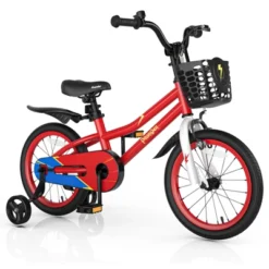 Costway 16'' Kid's Bike With Removable Training Wheels & Basket For 4-7 Years Old White/Blue/Red/Skyblue 25 Costway 16'' Kid's Bike With Removable Training Wheels & Basket For 4-7 Years Old White/Blue/Red/Skyblue -Costway Store GUEST a0e1602c edfe 48d3 9f47 c571e3dd9940