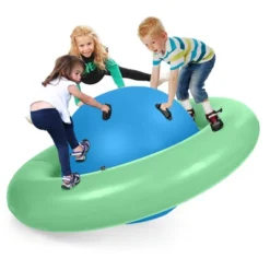 Costway 7.5 FT Inflatable Dome Rocker Bouncer With 6 Handles Fun Outdoor Game For Kids Green/Pink 19 Costway 7.5 FT Inflatable Dome Rocker Bouncer With 6 Handles Fun Outdoor Game For Kids Green/Pink -Costway Store GUEST a131dfeb 7e46 4b9d 9a06 b8048b6bab67