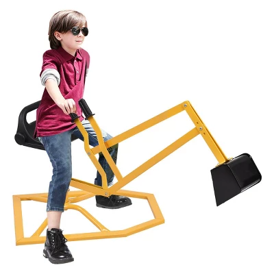 Heavy Duty Kid Ride-on Sand Digger Digging Scooper Excavator For Sand Toy 1 Heavy Duty Kid Ride-on Sand Digger Digging Scooper Excavator For Sand Toy