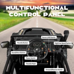 Costway 12V 10AH Parent-Child Ride On Truck Car Remote Trunk W/ LED Light & Music RedBlackPink 14 Costway 12V 10AH Parent-Child Ride On Truck Car Remote Trunk W/ LED Light & Music RedBlackPink -Costway Store GUEST a17e6f39 2d91 406b 9186 7295b1b2af7f