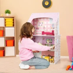 Costway Kids Kitchen Playset & Dollhouse 2-In-1 W/ Accessories & Furniture For Toddlers 11 Costway Kids Kitchen Playset & Dollhouse 2-In-1 W/ Accessories & Furniture For Toddlers -Costway Store GUEST a2023974 7574 467e 8460 afb9833e3a53