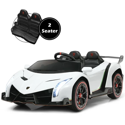 Costway 12V 2-Seater Licensed Lamborghini Kids Ride On Car W/ RC & Swing Function 11 Costway 12V 2-Seater Licensed Lamborghini Kids Ride On Car W/ RC & Swing Function - Image 11