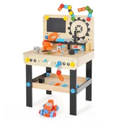 Costway Kids Tool Bench, Pretend Play Workbench With Tools Set & Realistic Accessories 17 Costway Kids Tool Bench, Pretend Play Workbench With Tools Set & Realistic Accessories -Costway Store GUEST a2a9714e 1466 4ff7 8630 938964cc1402