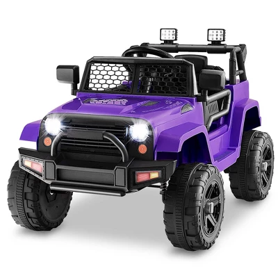 Costway 12V Kids Ride On Truck Car Electric Vehicle Remote W/ Music & Light 14 Costway 12V Kids Ride On Truck Car Electric Vehicle Remote W/ Music & Light - Image 14