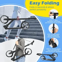 Costway Folding Kick Scooter Lightweight Sports Scooter For Teens Adult Wish Strap 8'' Wheel -Costway Store GUEST a3170565 0f8c 4677 b480 6eafe7a462c8