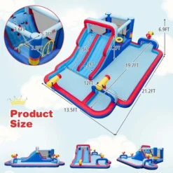 Costway Inflatable Water Slide Park Kids Bounce House Climbing Jumping Without Blower 10 Costway Inflatable Water Slide Park Kids Bounce House Climbing Jumping Without Blower -Costway Store GUEST a36ae206 136d 473a 87df faace3aba02d