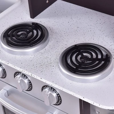 Costway Kids Cooking Pretend Play Toy Children Playset Wooden Kitchen Set Gift 8 Costway Kids Cooking Pretend Play Toy Children Playset Wooden Kitchen Set Gift - Image 8