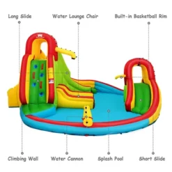 Costway Kids Inflatable Water Slide Bounce Park Splash Pool With Water Cannon & 550W Blower 12 Costway Kids Inflatable Water Slide Bounce Park Splash Pool With Water Cannon & 550W Blower -Costway Store GUEST a5716dab 4b8e 4b01 95bc a2c460b4b9ac