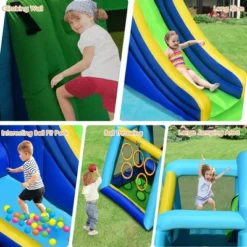 Costway Inflatable Bouncer Climbing Bounce House Kids Slide Park Ball Pit W/ 750W Blower 13 Costway Inflatable Bouncer Climbing Bounce House Kids Slide Park Ball Pit W/ 750W Blower -Costway Store GUEST a6bcf797 3a8b 4ba3 8baa 8e93efd644e0