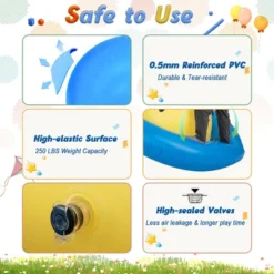 Costway 7.5 FT Inflatable Dome Rocker Bouncer With 6 Handles Fun Outdoor Game For Kids 15 Costway 7.5 FT Inflatable Dome Rocker Bouncer With 6 Handles Fun Outdoor Game For Kids -Costway Store GUEST a844b6e7 03ff 4f3d a2f8 e9a45b376287