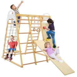 Costway 8-in-1 Jungle Gym Playset, Wooden Climber Play Set With Monkey Bars Colorful/Natural 21 Costway 8-in-1 Jungle Gym Playset, Wooden Climber Play Set With Monkey Bars Colorful/Natural -Costway Store GUEST a863ce8d acc0 4492 a539 71641f14ca7d