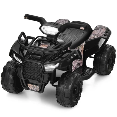 Costway 6V Kids ATV Quad Electric Ride On Car Toy Toddler With LED Light MP3 5 Costway 6V Kids ATV Quad Electric Ride On Car Toy Toddler With LED Light MP3 - Image 5