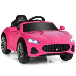 Costway 12V Kids Ride On Car Maserati GranCabrio Licensed W/ Remote Control& Lights Pink 10 Costway 12V Kids Ride On Car Maserati GranCabrio Licensed W/ Remote Control& Lights Pink -Costway Store GUEST ab45fd98 6b39 4137 9cf3 1447611c3b42