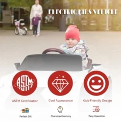 Costway 12V Kids Ride On Car Lexus LC500 Licensed Remote Control Electric Vehicle White 13 Costway 12V Kids Ride On Car Lexus LC500 Licensed Remote Control Electric Vehicle White -Costway Store GUEST acfa6fa5 ea03 449a 8a3e c71f75bcec26