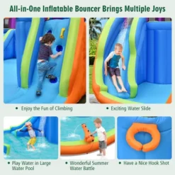 Costway 6 In 1 Inflatable Dual Slide Water Park Climbing Bouncer 14 Costway 6 In 1 Inflatable Dual Slide Water Park Climbing Bouncer -Costway Store GUEST ad610f71 9e55 4026 97ed e63609223bef