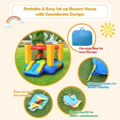 Costway Inflatable Bouncer Kids Slide Bounce House For Indoor Outdoor With 350W Blower 15 Costway Inflatable Bouncer Kids Slide Bounce House For Indoor Outdoor With 350W Blower -Costway Store GUEST adf00a58 a6cb 4e9a 9658 6c4afa79c4f2