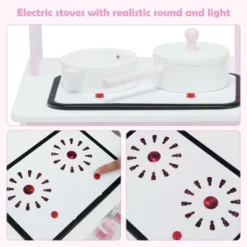 Costway Kids Play Kitchen Wooden Pretend Play Cooking Set Toys W/ Accessories 14 Costway Kids Play Kitchen Wooden Pretend Play Cooking Set Toys W/ Accessories -Costway Store GUEST b0c3b142 6900 4bc1 9fa7 2f2991827708