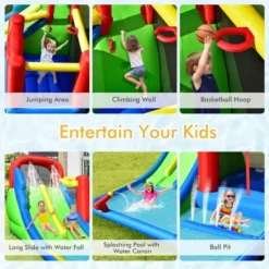 Costway Inflatable Water Slide Kids Jumping Bounce Castle W/ Ocean Balls Blower Excluded 16 Costway Inflatable Water Slide Kids Jumping Bounce Castle W/ Ocean Balls Blower Excluded -Costway Store GUEST b0fa058b 0e1c 4bb8 b837 3205ff4935b8