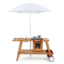 Costway Kid's Play Trolley Outdoor Wooden Kids Play Cart With Sun Umbrella For Toddlers 3+ 17 Costway Kid's Play Trolley Outdoor Wooden Kids Play Cart With Sun Umbrella For Toddlers 3+ -Costway Store GUEST b22d518d 0dbc 4d51 9a13 6d491341c955