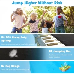 Costway 8 X 14 FT Rectangular Recreational Trampoline W/ Safety Enclosure Net Ladder Outdoor 14 Costway 8 X 14 FT Rectangular Recreational Trampoline W/ Safety Enclosure Net Ladder Outdoor -Costway Store GUEST b3a6d36e 0b79 4c94 87e3 74e30e3a429c