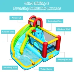 Costway Inflatable Kids Water Slide Jumper Bounce House Splash Water Pool Without Blower 14 Costway Inflatable Kids Water Slide Jumper Bounce House Splash Water Pool Without Blower -Costway Store GUEST b3bfd418 f3cd 4a3a 83c2 3b41845bc44d