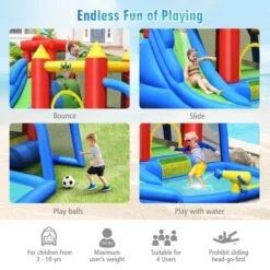 Costway Inflatable Bouncer Water Slide Bounce House Splash Pool Without Blower 12 Costway Inflatable Bouncer Water Slide Bounce House Splash Pool Without Blower -Costway Store GUEST b3f37ad9 b3fe 4f51 953e 91314210adff