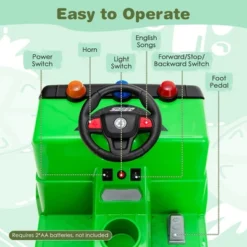 Costway 12V Recycling Garbage Truck Electric Ride On Toy Remote W/Recycling Accessories 17 Costway 12V Recycling Garbage Truck Electric Ride On Toy Remote W/Recycling Accessories -Costway Store GUEST b4937f9c e4b8 4e8c 810c 0488d6fb82cc