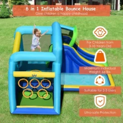 Costway Inflatable Bouncer Climbing Bounce House Kids Slide Park Ball Pit Without Blower 12 Costway Inflatable Bouncer Climbing Bounce House Kids Slide Park Ball Pit Without Blower -Costway Store GUEST b4f28415 dd90 480f 8546 a238ed02bc3b
