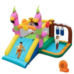 Costway Flamingo-Themed Bounce Castle 7-in-1 Kids Inflatable Jumping House 23 Costway Flamingo-Themed Bounce Castle 7-in-1 Kids Inflatable Jumping House -Costway Store GUEST b50a5973 32f7 44b6 8b4b 21067aecb960