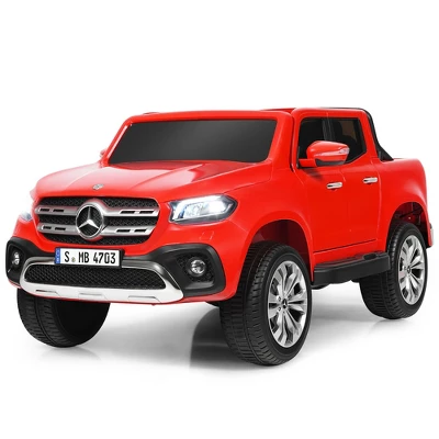 Costway Licensed Mercedes Benz X Class 12V 2-Seater Kids Ride On Car W/ Trunk 10 Costway Licensed Mercedes Benz X Class 12V 2-Seater Kids Ride On Car W/ Trunk - Image 10