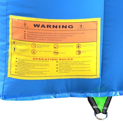 Costway Inflatable Santa Claus Water Park Castle Jumper Christmas Bounce House Without Blower 5 Costway Inflatable Santa Claus Water Park Castle Jumper Christmas Bounce House Without Blower - Image 5