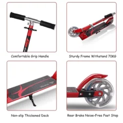 Costway Folding Aluminum 2 Wheel Kids Kick Scooter Adjustable Height LED Light Up 17 Costway Folding Aluminum 2 Wheel Kids Kick Scooter Adjustable Height LED Light Up -Costway Store GUEST b60e6328 d961 4b31 81cf f89436f41e43