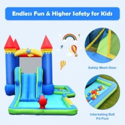Costway Inflatable Bouncer Climbing Slide Bounce House Water Park BallPit Without Blower 13 Costway Inflatable Bouncer Climbing Slide Bounce House Water Park BallPit Without Blower -Costway Store GUEST b6b2264c 180e 49f0 a49a 3dc25c82f268