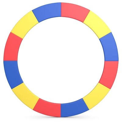 Costway 8/10/12/14/15/16FT Trampoline Replacement Safety Pad Universal Trampoline Cover 9 Costway 8/10/12/14/15/16FT Trampoline Replacement Safety Pad Universal Trampoline Cover - Image 9