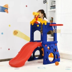 Costway 6-in-1 Freestanding Kids Slide W/ Basketball Hoop Play Climber Slide Set 10 Costway 6-in-1 Freestanding Kids Slide W/ Basketball Hoop Play Climber Slide Set -Costway Store GUEST ba09f527 bde8 41fc bc33 65cdcaf03693