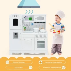 Costway Play Kitchen Pretend Play Cookware Set Toys For Kids W/ Water Dispenser 13 Costway Play Kitchen Pretend Play Cookware Set Toys For Kids W/ Water Dispenser -Costway Store GUEST bbf33c12 c611 4648 9a7b 0096375a81ba