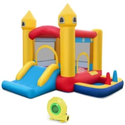 Costway Kids Bouncy Castle With Slide & Ball Pit Pool Ocean Balls & 480W Blower Included 17 Costway Kids Bouncy Castle With Slide & Ball Pit Pool Ocean Balls & 480W Blower Included -Costway Store GUEST bbfded3b c72e 4002 a222 68d5d6c8e11a