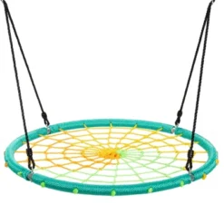 Costway 40'' Spider Web Tree Swing Kids Outdoor Play Set W/ Adjustable Ropes Gift OrangeBlueGreen 22 Costway 40'' Spider Web Tree Swing Kids Outdoor Play Set W/ Adjustable Ropes Gift OrangeBlueGreen -Costway Store GUEST bc01668f c827 40c9 a7e8 5d897aacd9e6