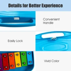 Costway 25 Notes Kids Glockenspiel Chromatic Metal Xylophone W/Case And 2 Mallets 18 Costway 25 Notes Kids Glockenspiel Chromatic Metal Xylophone W/Case And 2 Mallets -Costway Store GUEST bc1fc5dd 5c56 4e88 bcc9 b3ba760add6e