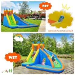 Costway Inflatable Water Slide Mighty Bounce House Jumper Castle W/ 480W Blower 11 Costway Inflatable Water Slide Mighty Bounce House Jumper Castle W/ 480W Blower -Costway Store GUEST bcb0994c 3c1e 4d8c 8a92 f7302e663238
