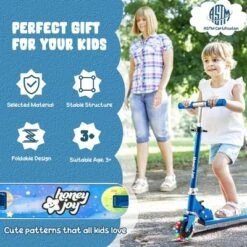 Costway Folding Adjustable Height Kids Toy Kick Scooter Rear Brake 2 Flashing Wheels 13 Costway Folding Adjustable Height Kids Toy Kick Scooter Rear Brake 2 Flashing Wheels -Costway Store GUEST bcdf1668 783c 4907 a951 c975e664a9e7