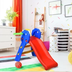 2 Step Children Folding Slide W/ Basketball Hoop For Kids Indoor & Outdoor 13 2 Step Children Folding Slide W/ Basketball Hoop For Kids Indoor & Outdoor -Costway Store GUEST be390939 60a4 4f3a ae7f 826b145e2486