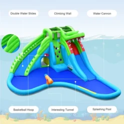 Costway Inflatable Style Water Slide Upgraded Kids Bounce Castle W/780W Blower 13 Costway Inflatable Style Water Slide Upgraded Kids Bounce Castle W/780W Blower -Costway Store GUEST c11743e4 9688 46cd b5d0 827e30d16f4f