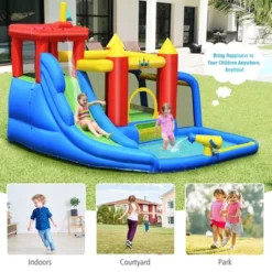 Costway Inflatable Bouncer Water Slide Bounce House Splash Pool Without Blower 11 Costway Inflatable Bouncer Water Slide Bounce House Splash Pool Without Blower -Costway Store GUEST c17fc6d0 5bef 4e07 bb23 b10b92ce9b70