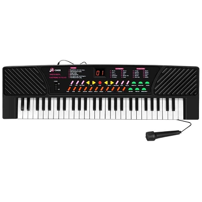 Costway 54 Keys Electronic Music Keyboard Kid Piano Organ W/Mic & Adapter 8 Costway 54 Keys Electronic Music Keyboard Kid Piano Organ W/Mic & Adapter - Image 8