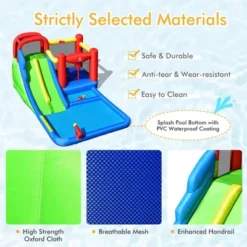 Costway Inflatable Water Slide Kids Jumping Bounce Castle W/ Ocean Balls Blower Excluded 15 Costway Inflatable Water Slide Kids Jumping Bounce Castle W/ Ocean Balls Blower Excluded -Costway Store GUEST c233a10e 33a3 48b4 ad44 9d02a235d391